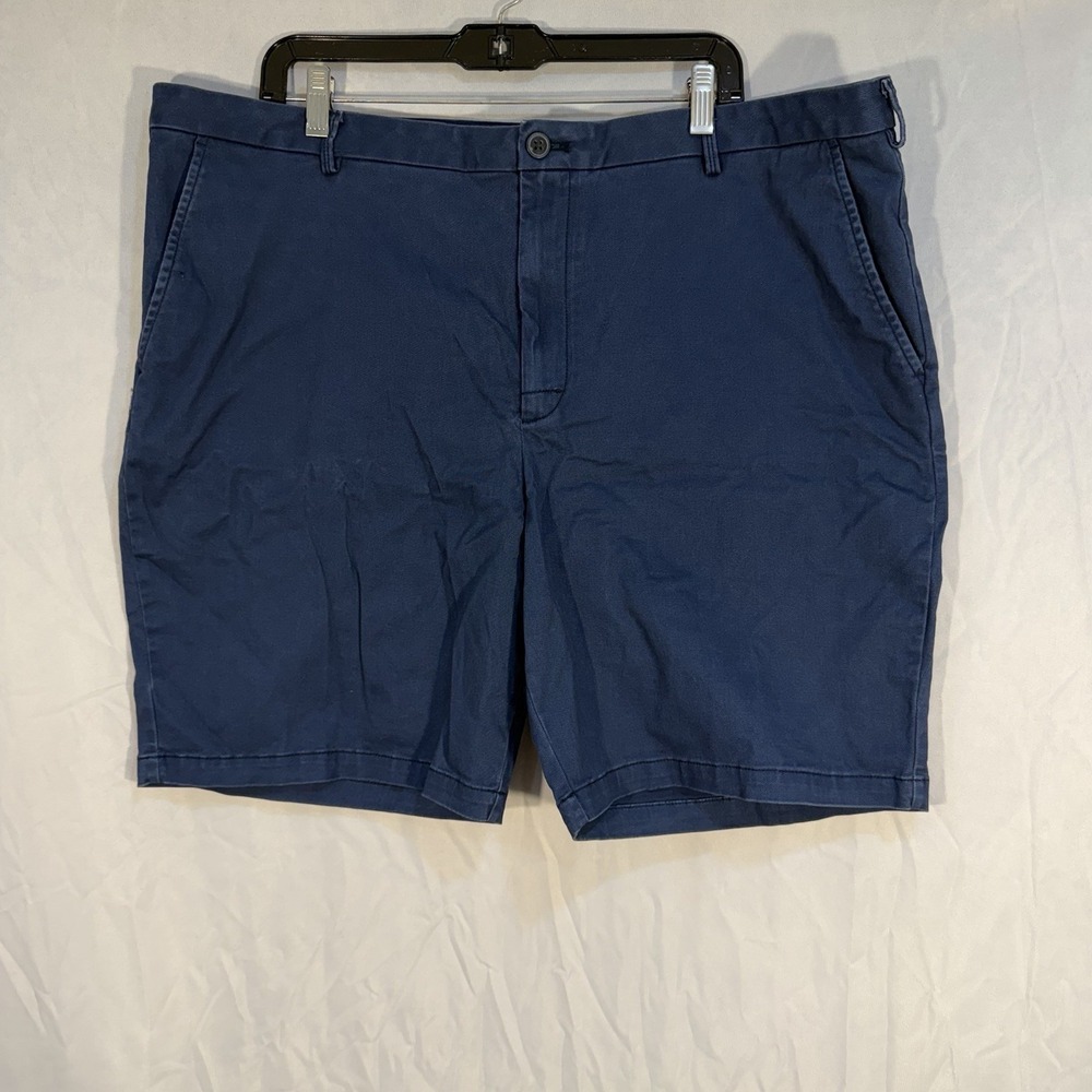IZOD Blue Saltwater‎ 9.5" Flat Front Chino Short Size 42